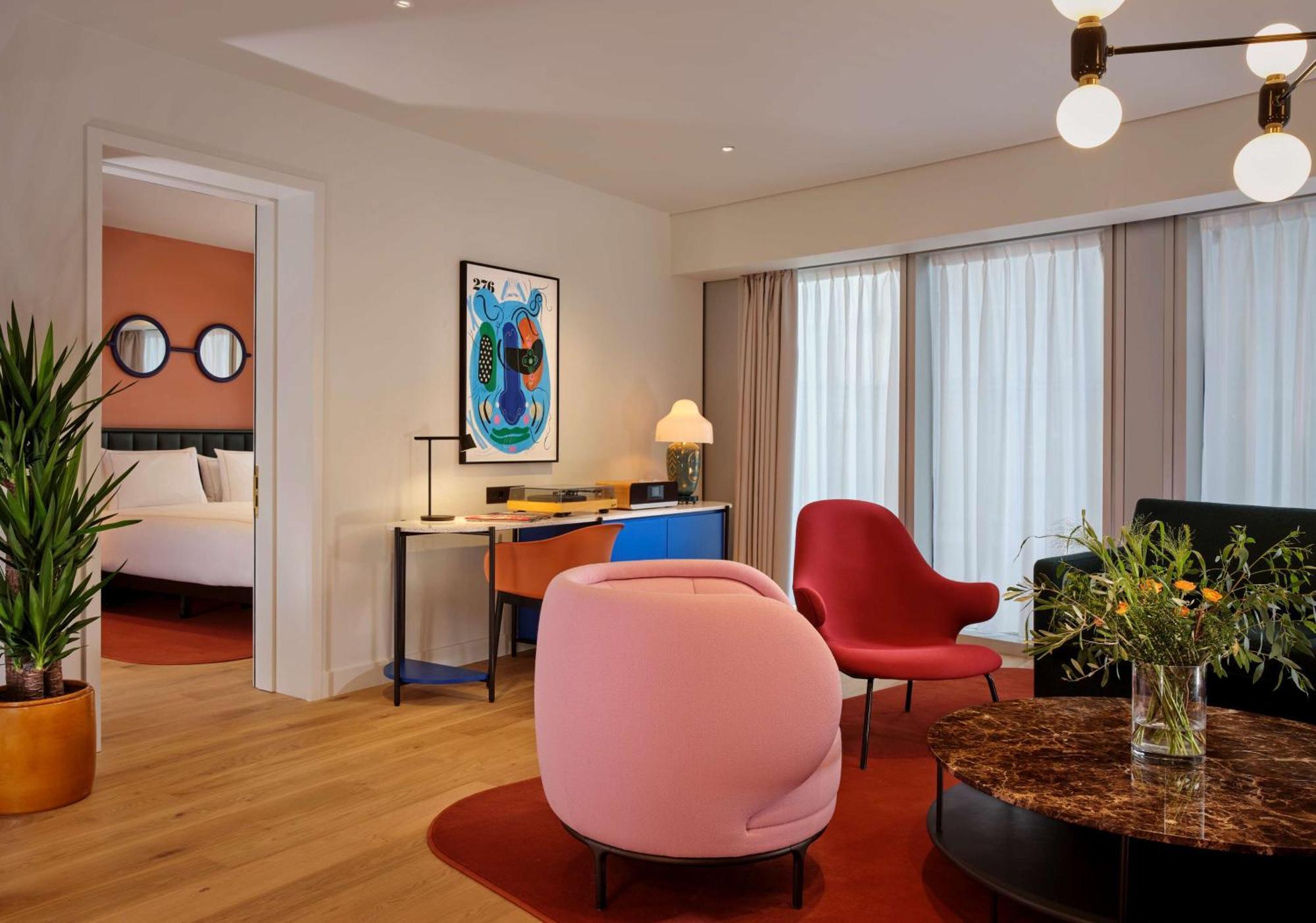 Art'Otel London Battersea Power Station, Powered By Radisson Hotels Londres Exterior foto A suite at the hotel