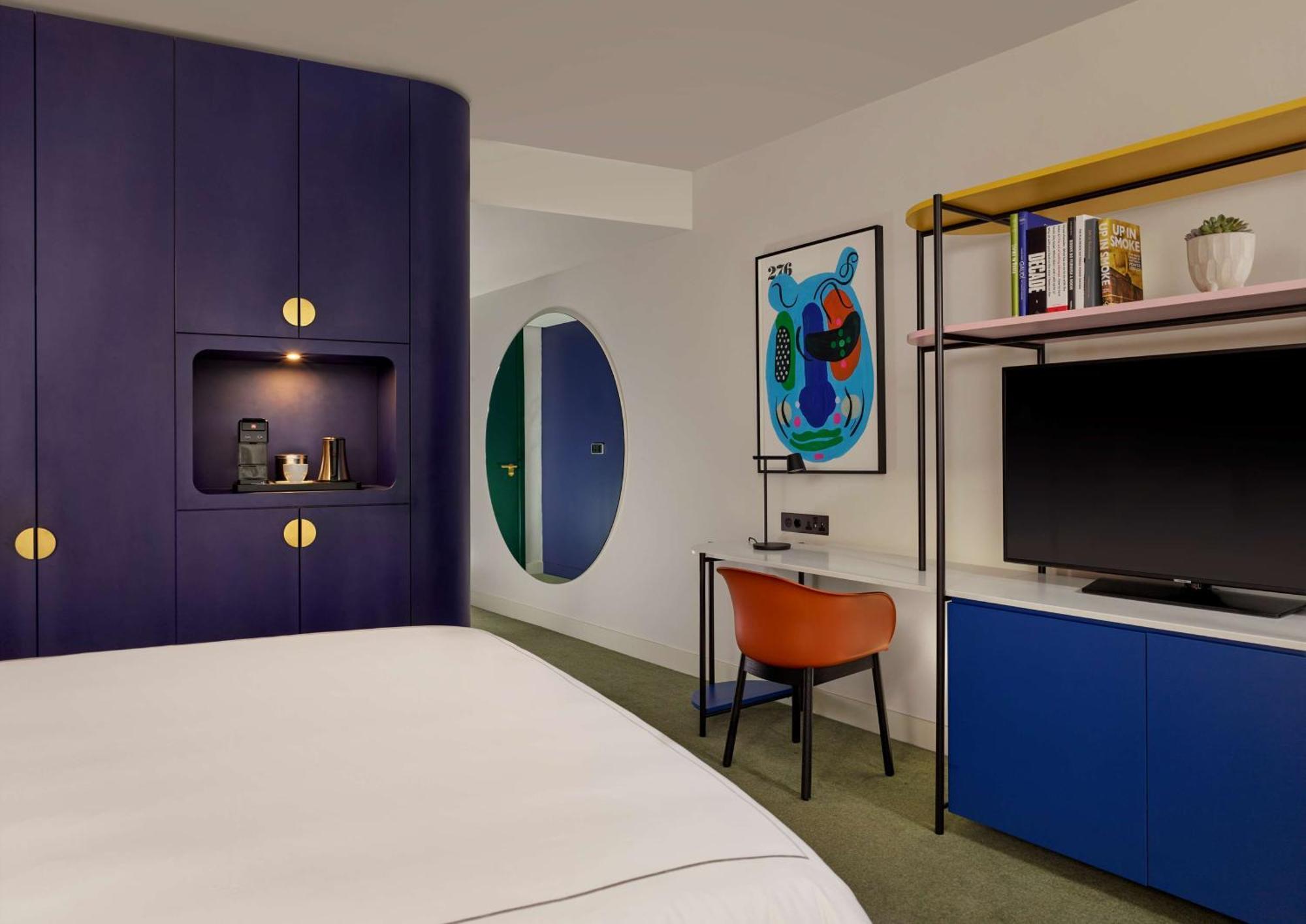 Art'Otel London Battersea Power Station, Powered By Radisson Hotels Londres Exterior foto A room at the Standard London