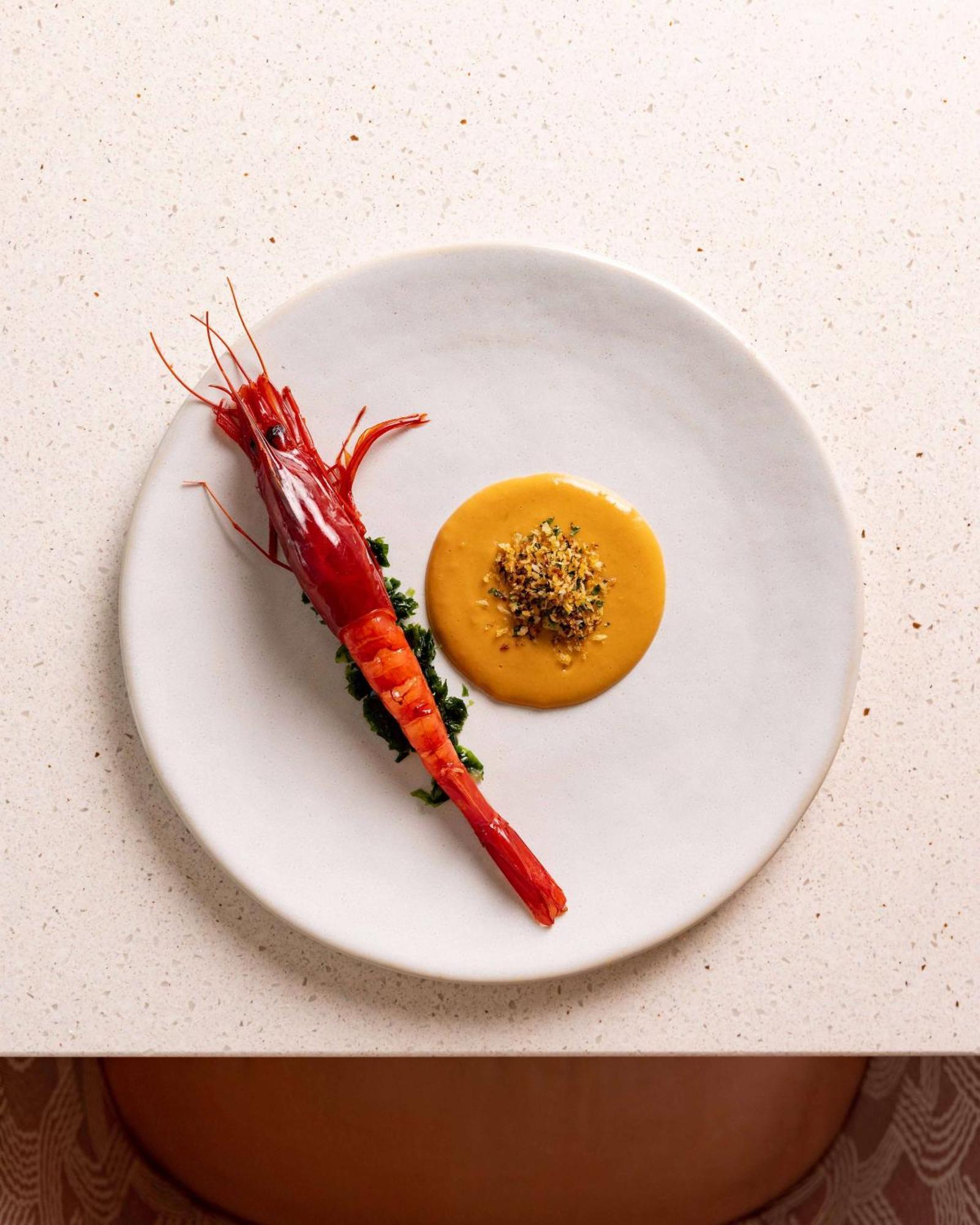 Art'Otel London Battersea Power Station, Powered By Radisson Hotels Londres Exterior foto A prawn prepared by the restaurant